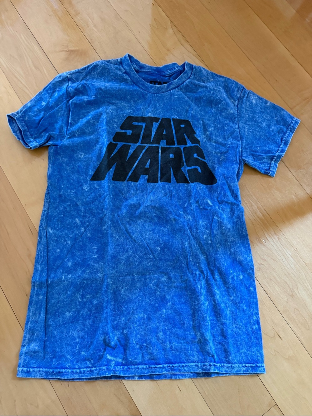 Star Wars Blue Graphic Crewneck Tee